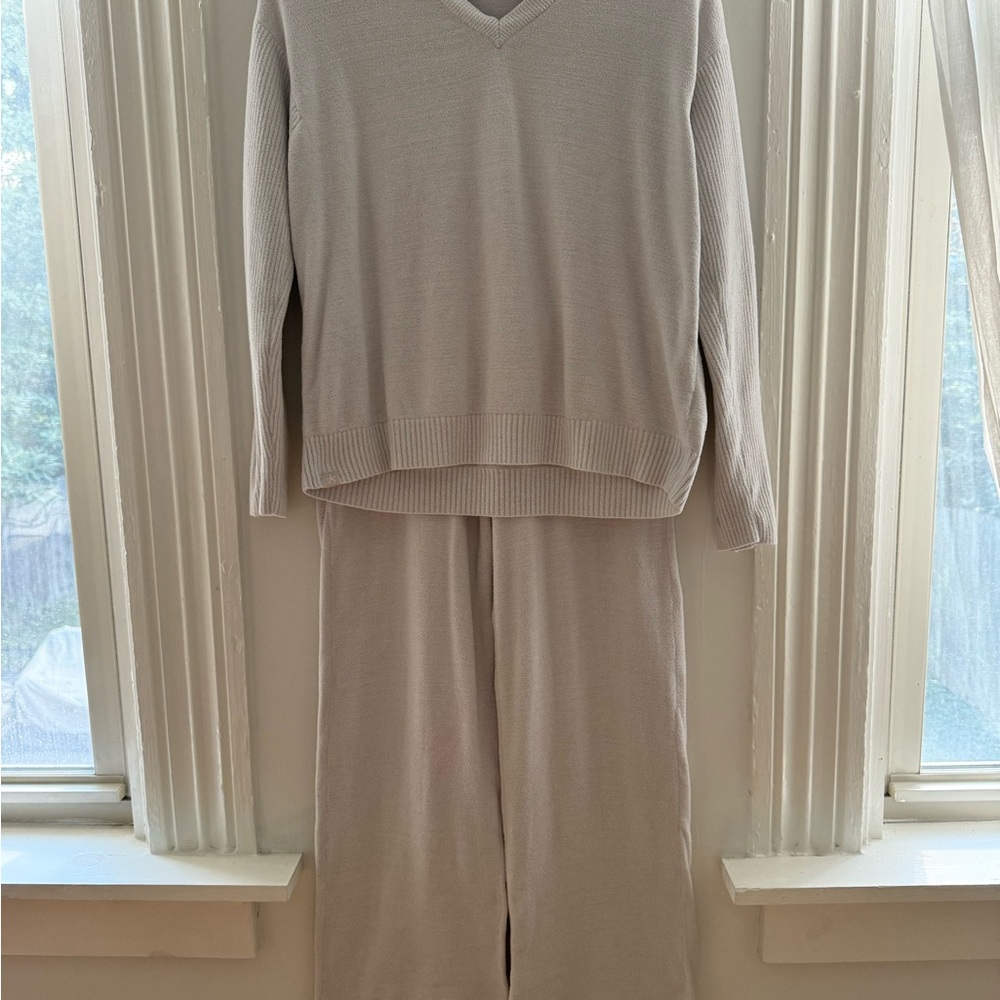 Barefoot Dreams Sweater and Pants Set